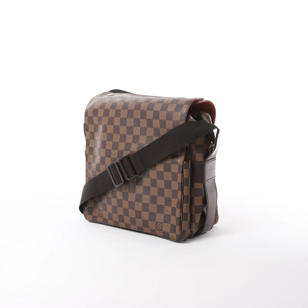 Louis Vuitton Naviglio Damier Ebene Shoulder Bag in Brown N45255