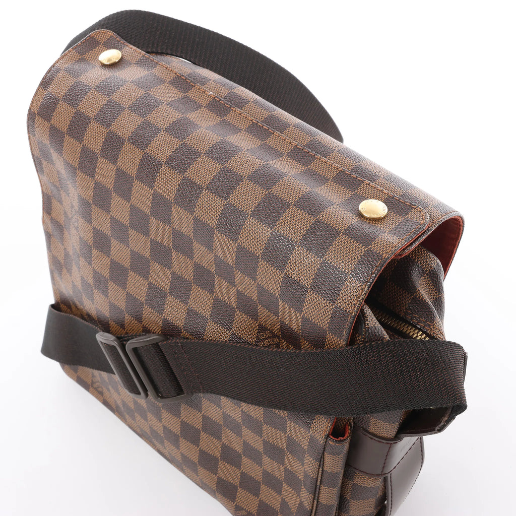 Louis Vuitton Naviglio Damier Ebene Shoulder Bag in Brown N45255
