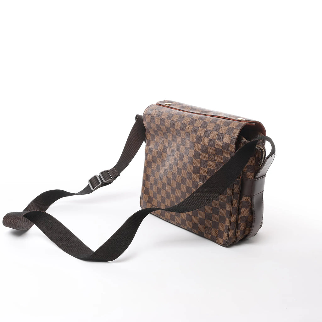 Louis Vuitton Naviglio Damier Ebene Shoulder Bag in Brown N45255
