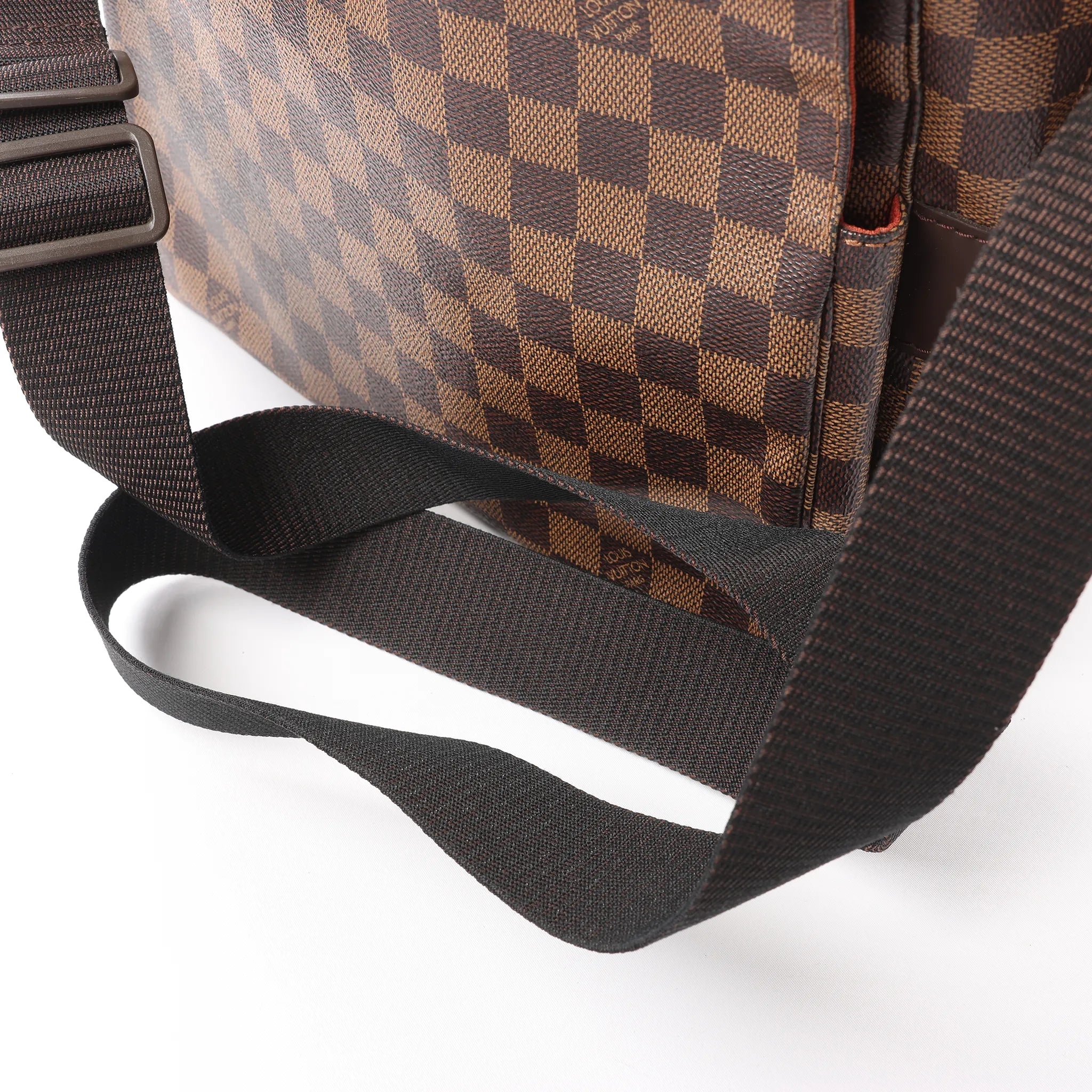 Louis Vuitton Naviglio Damier Ebene Shoulder Bag in Brown N45255