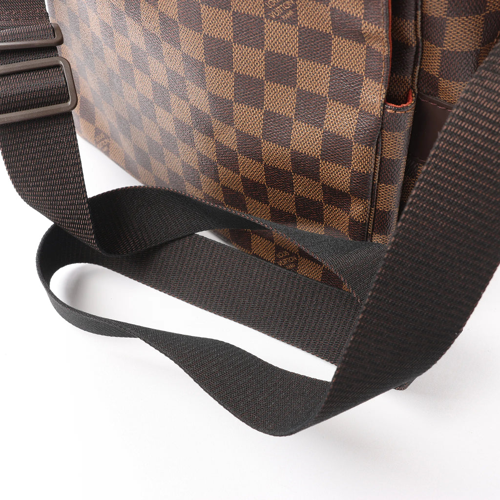 Louis Vuitton Naviglio Damier Ebene Shoulder Bag in Brown N45255