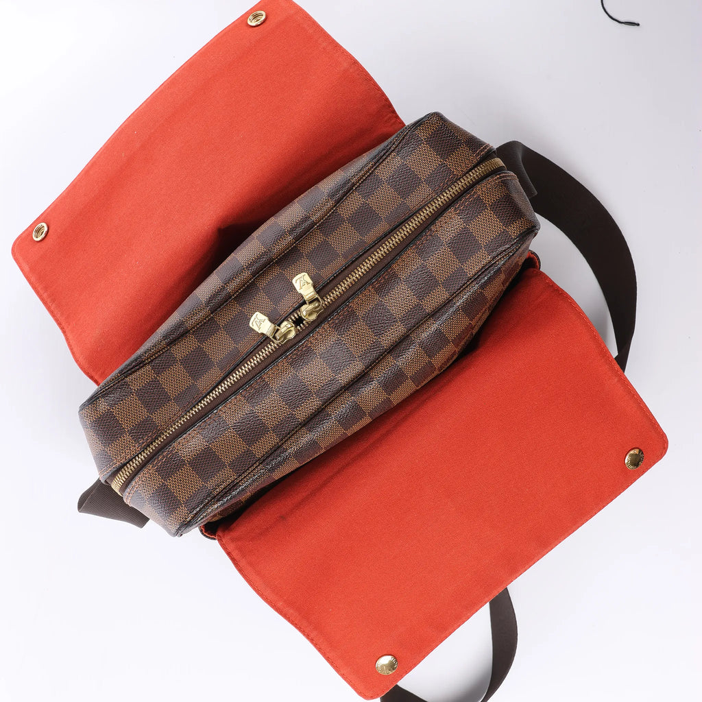 Louis Vuitton Naviglio Damier Ebene Crossbody Bag in Brown N45255