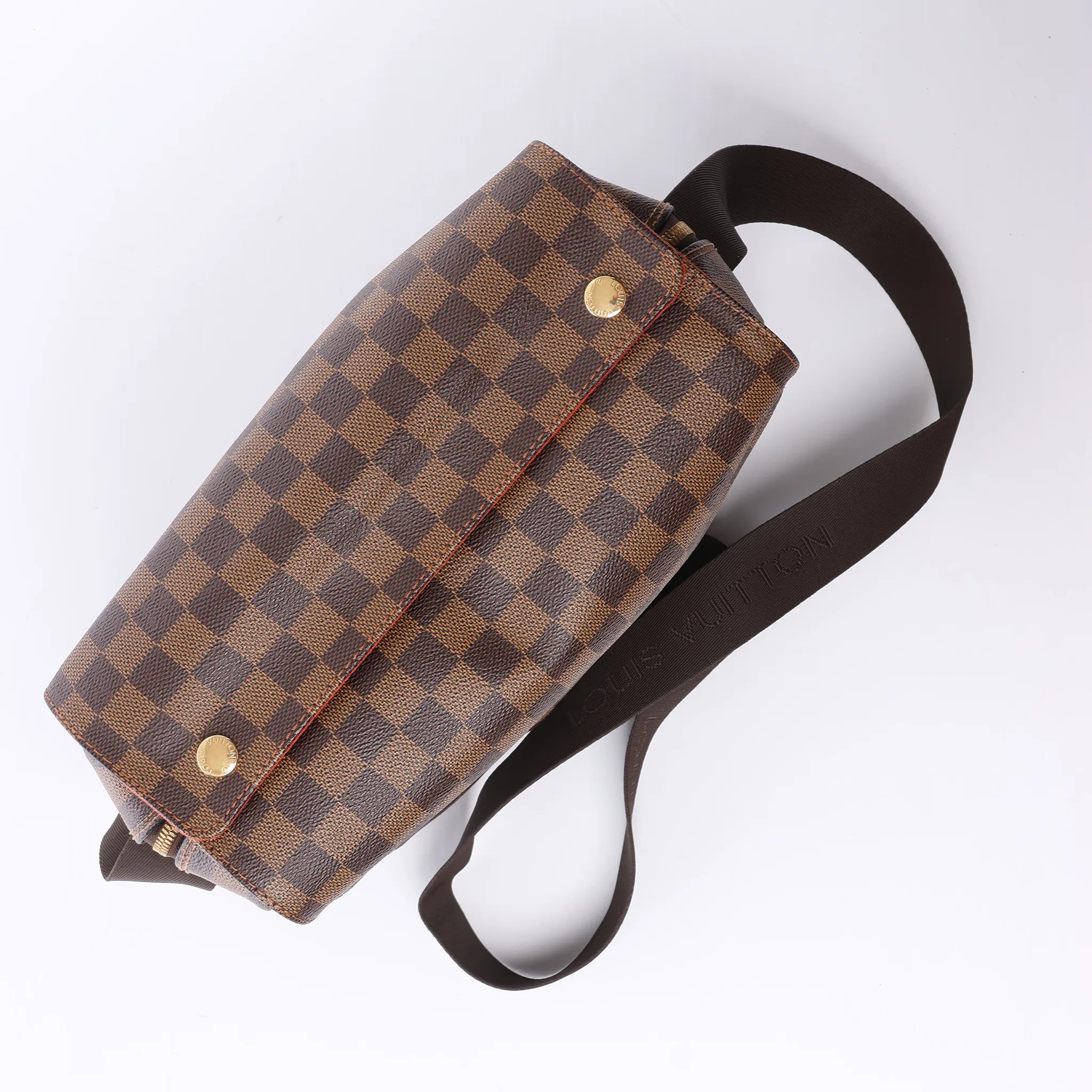Louis Vuitton Naviglio Damier Ebene Crossbody Bag in Brown N45255