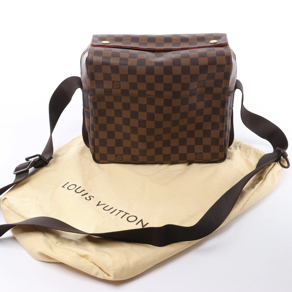 Louis Vuitton Naviglio Damier Ebene Crossbody Bag in Brown N45255
