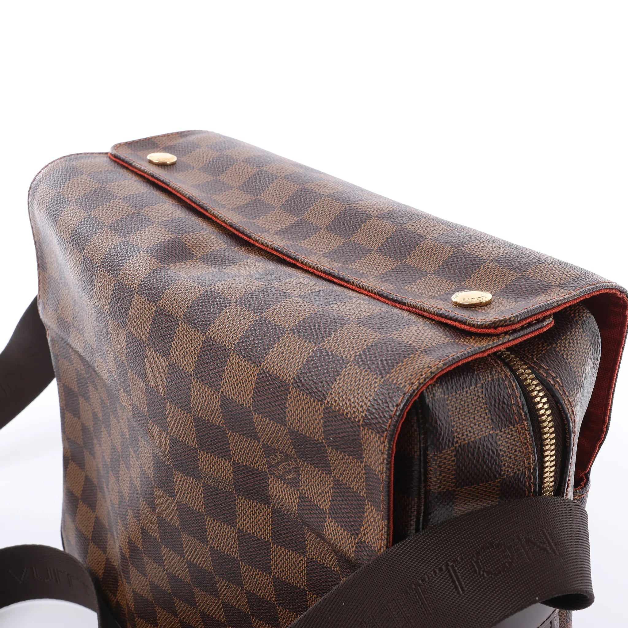 Louis Vuitton Naviglio Damier Ebene Crossbody Bag in Brown N45255
