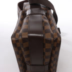 Bolso Bandolera Louis Vuitton Naviglio Damier Ebene en Marrón N45255