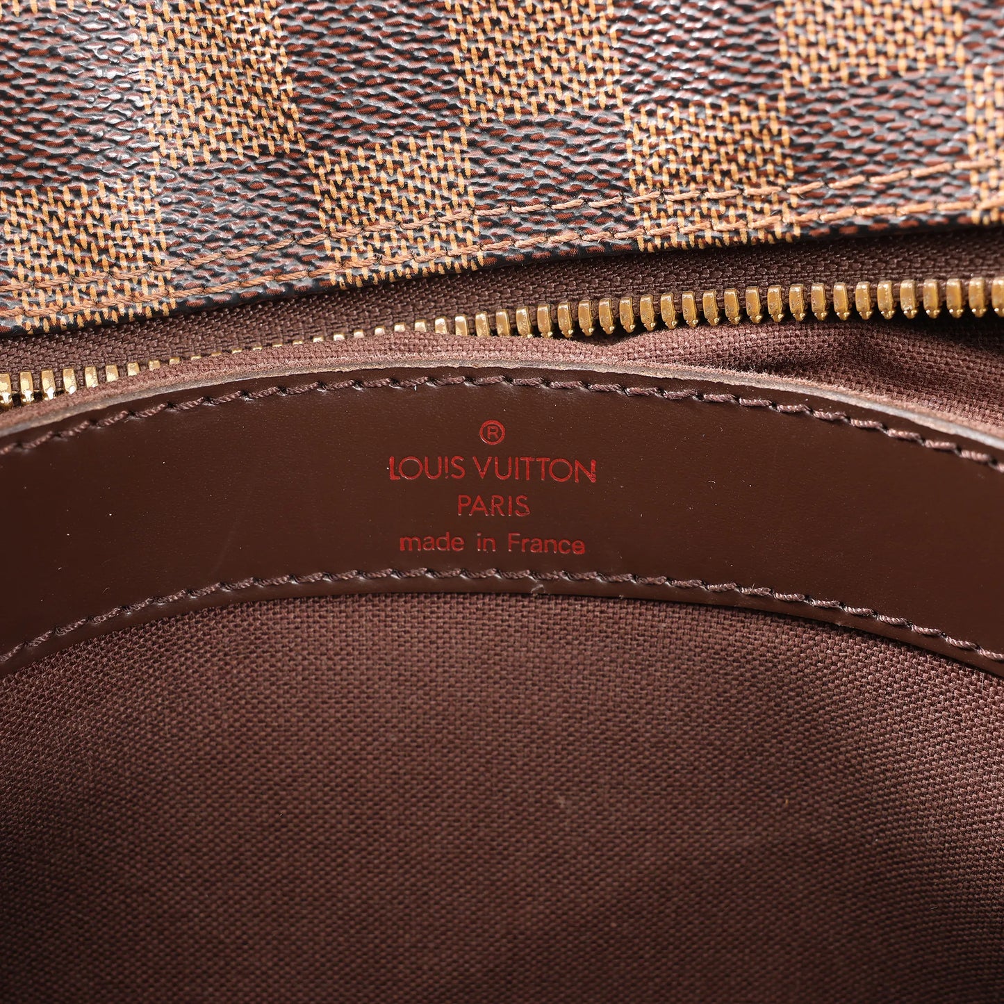 Louis Vuitton Naviglio Damier Ebene Shoulder Bag in Brown N45255