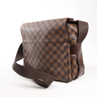 Louis Vuitton Naviglio Damier Ebene Shoulder Bag in Brown N45255