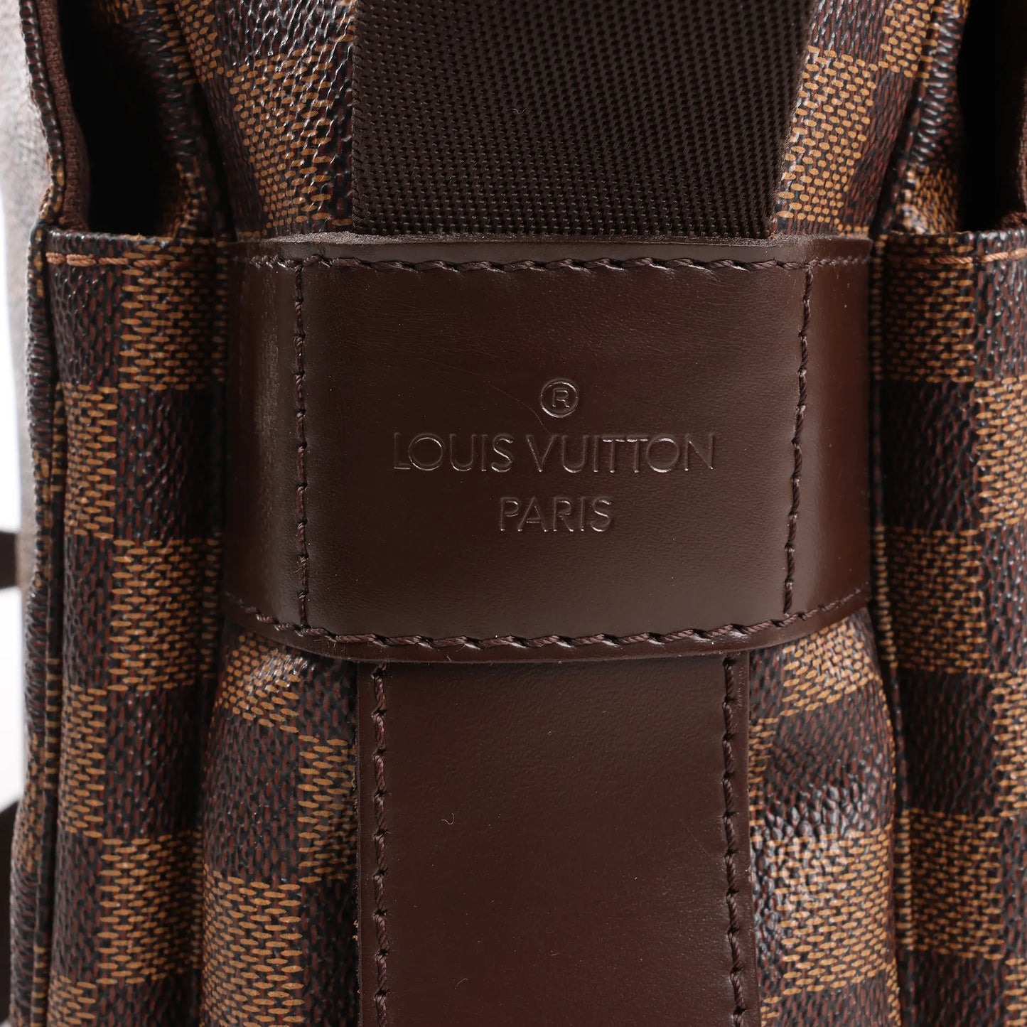 Louis Vuitton Naviglio Damier Ebene Shoulder Bag in Brown N45255