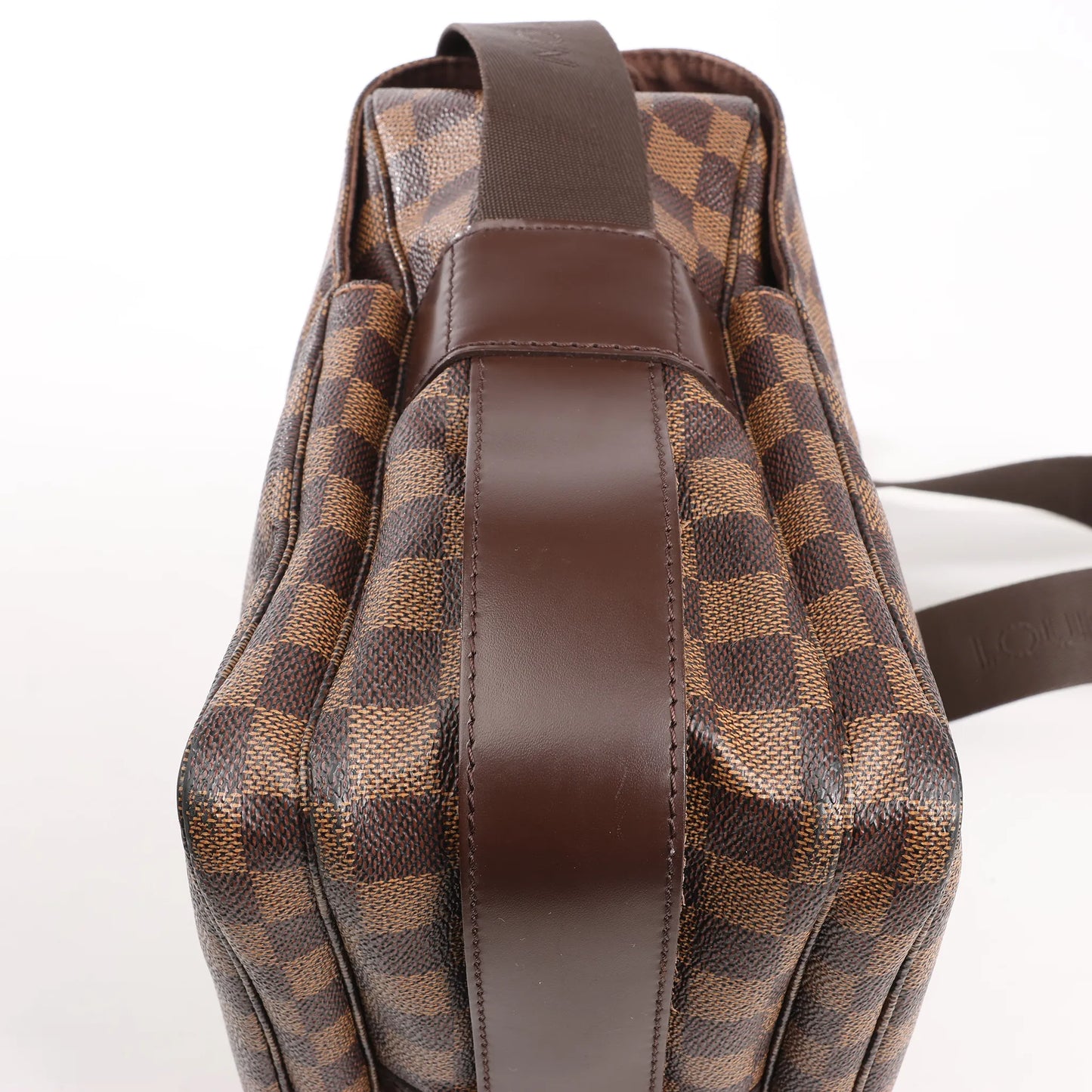 Louis Vuitton Naviglio Damier Ebene Shoulder Bag in Brown N45255