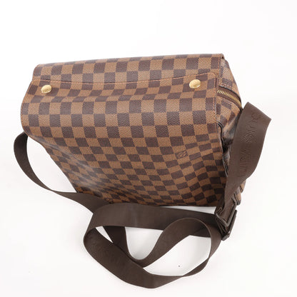 Louis Vuitton Naviglio Damier Ebene Shoulder Bag in Brown N45255