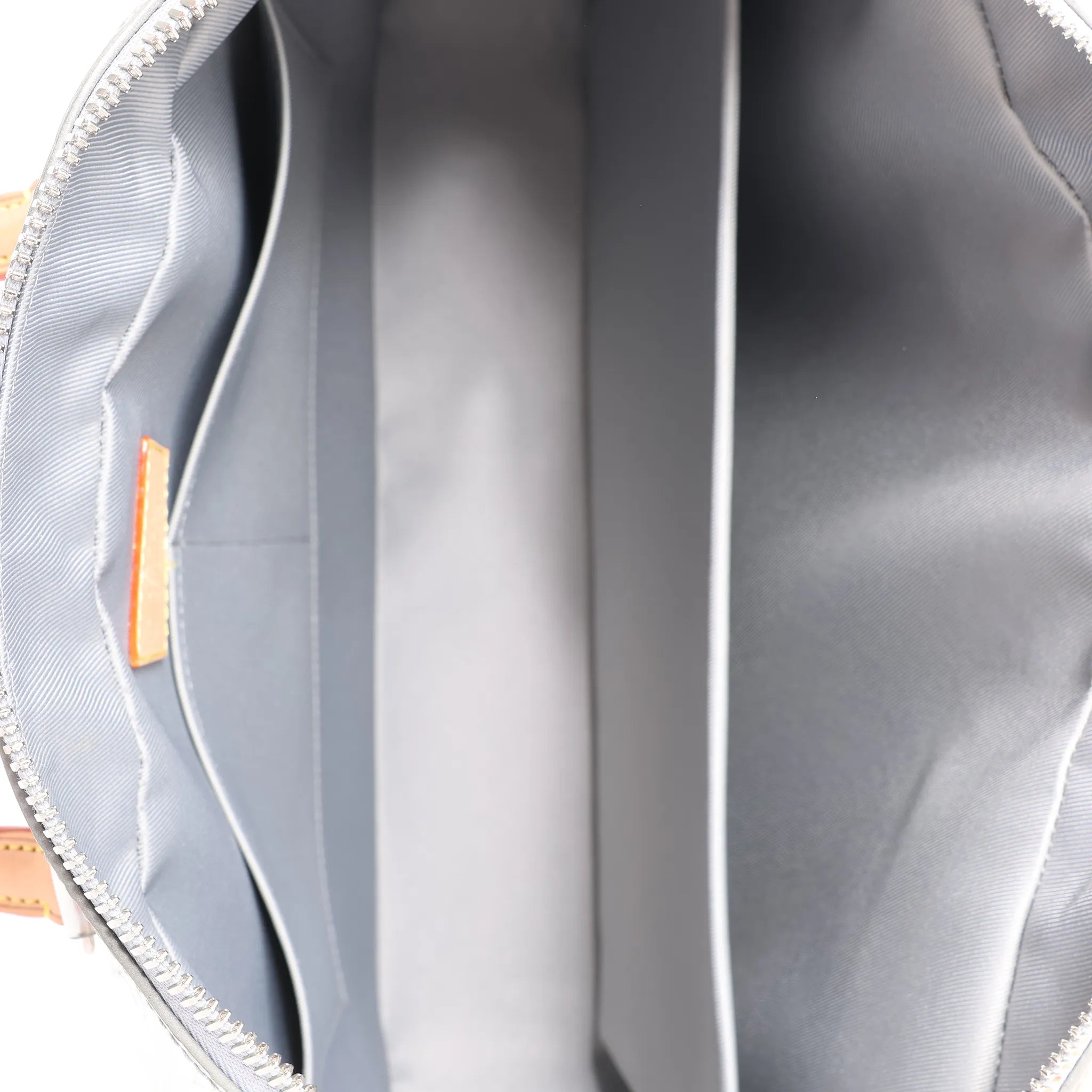 Louis Vuitton Neo Porte Documents Voyages Monogram Mirror Handbag in Silver M58755