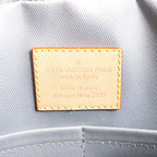 Louis Vuitton Neo Porte Documents Voyages Monogram Mirror Handbag in Silver M58755