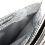 Louis Vuitton Neo Porte Documents Voyages Monogram Mirror Handbag in Silver M58755