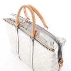 Louis Vuitton Neo Porte Documents Voyages Monogram Mirror Handbag in Silver M58755