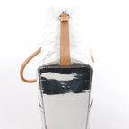 Louis Vuitton Neo Porte Documents Voyages Monogram Mirror Handbag in Silver M58755