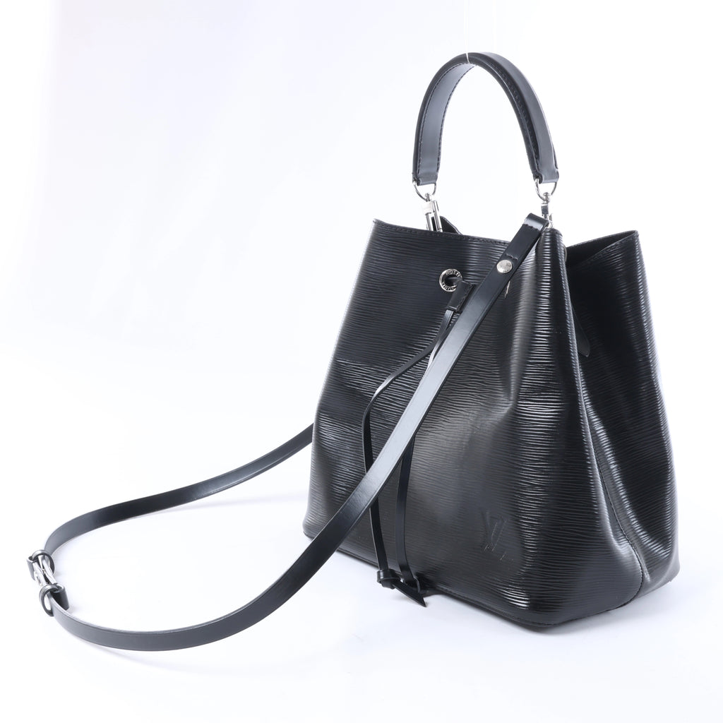 Louis Vuitton NeoNoe Epi Leather Shoulder Bag in Black M54366