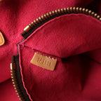 Louis Vuitton Neonoe Monogram LOVE LOCK Shoulder Bag in Brown M44369