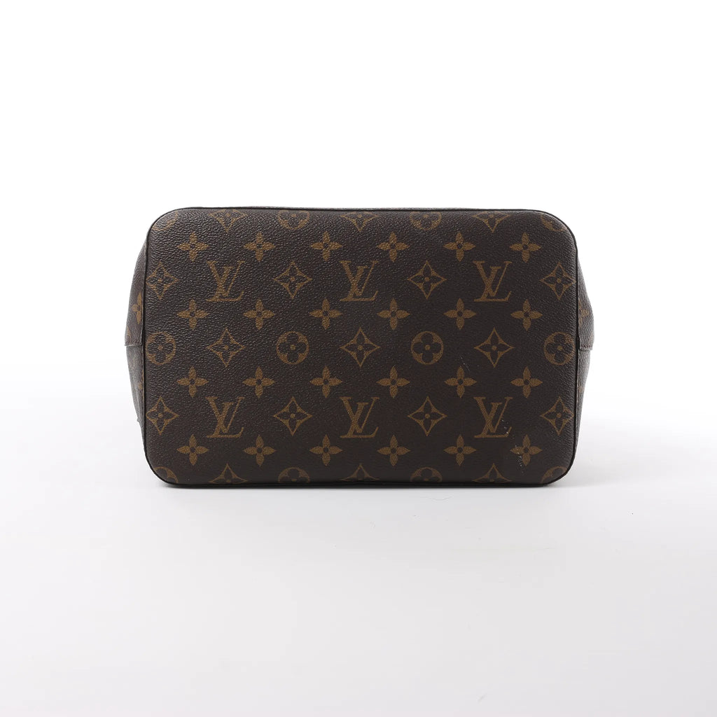 Louis Vuitton Neonoe Monogram LOVE LOCK Shoulder Bag in Brown M44369
