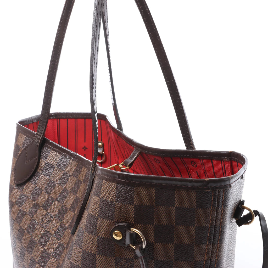 Louis Vuitton Neverfull MM Damier Ebene Shoulder Bag in Brown N51105