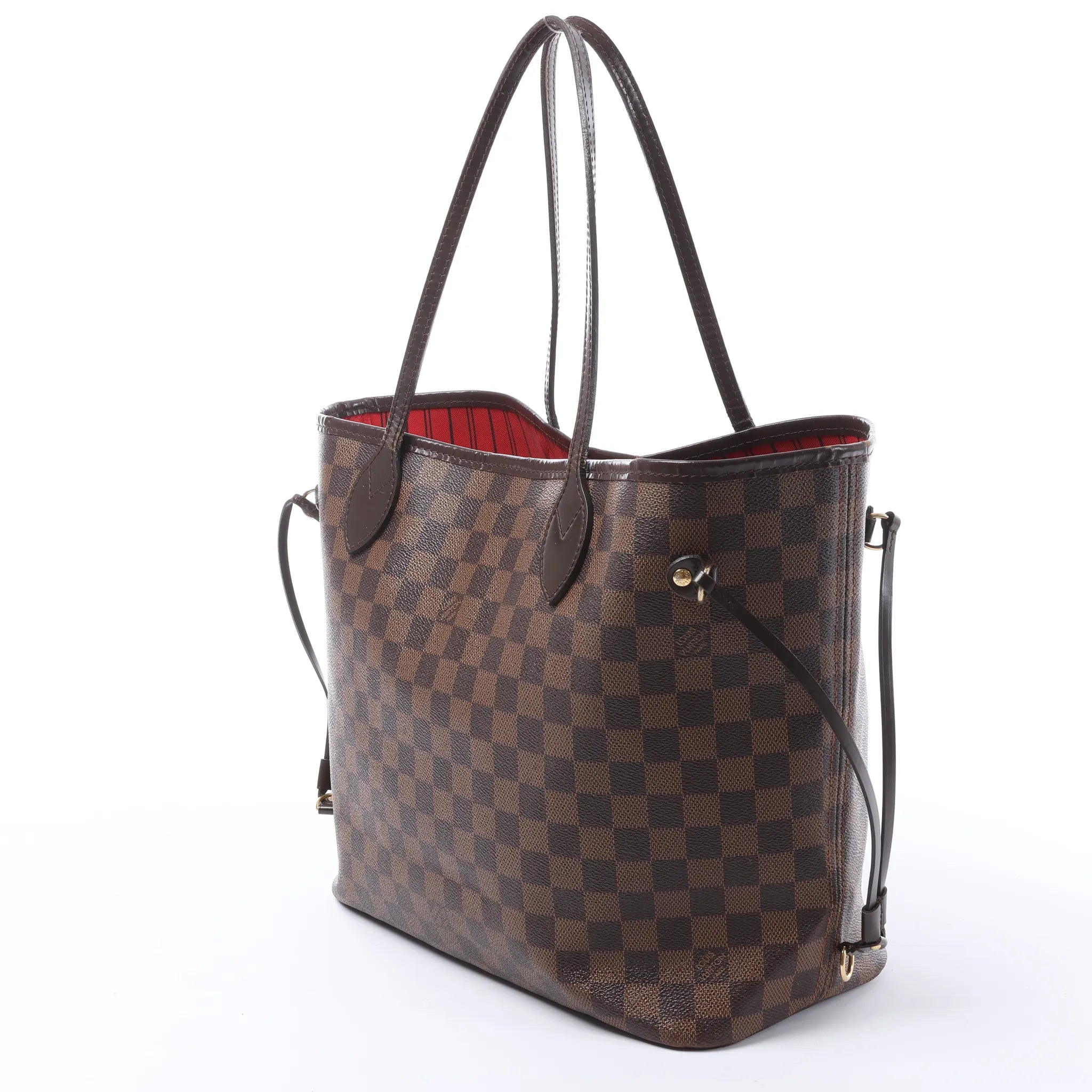 Louis Vuitton Neverfull MM Damier Ebene Shoulder Bag in Brown N51105