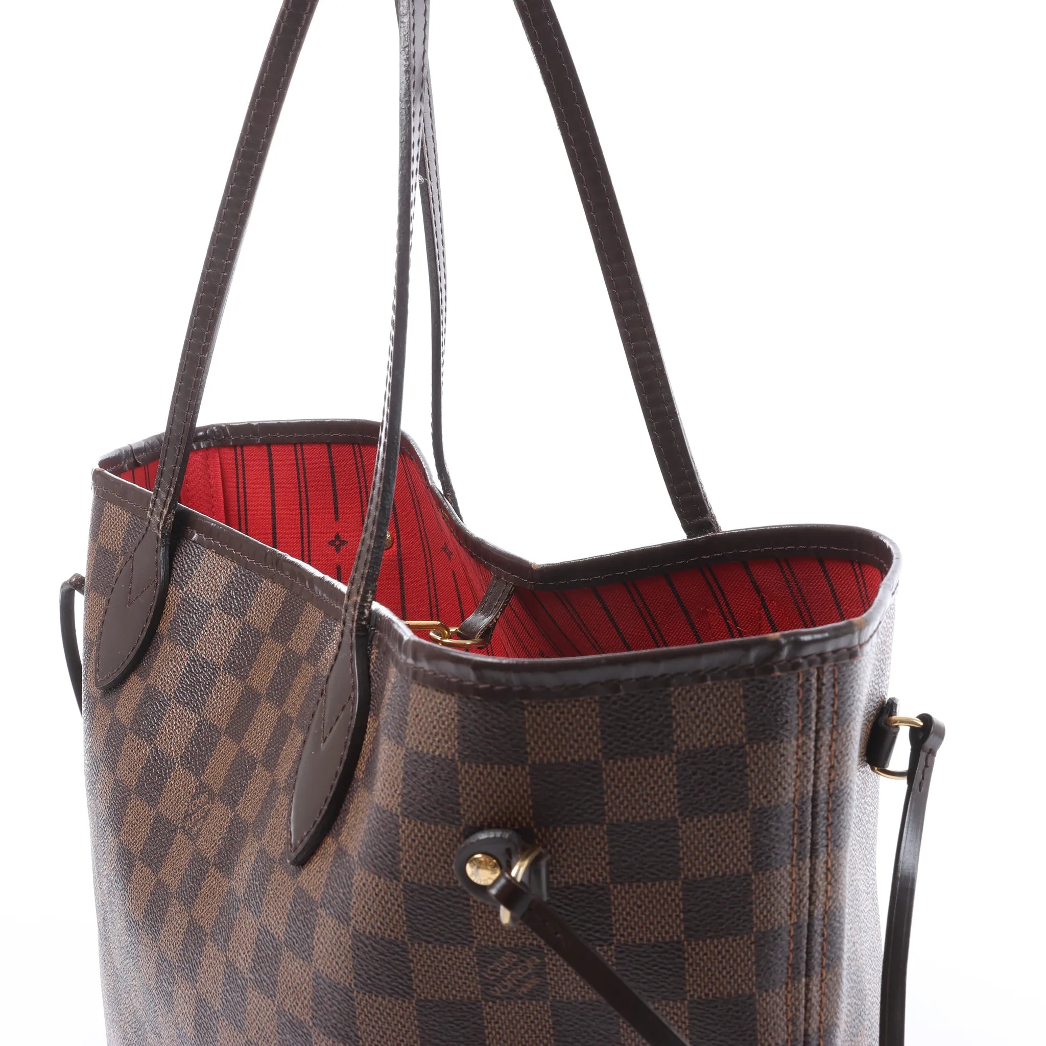 Louis Vuitton Neverfull MM Damier Ebene Shoulder Bag in Brown N51105