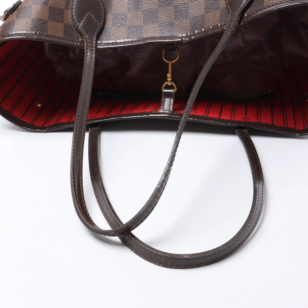 Louis Vuitton Neverfull MM Damier Ebene Shoulder Bag in Brown N51105