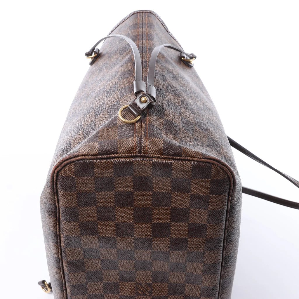 Louis Vuitton Neverfull MM Damier Ebene Shoulder Bag in Brown N51105
