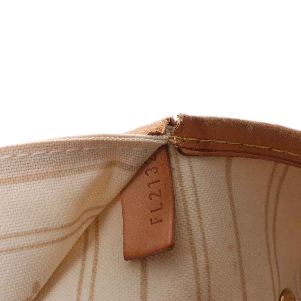 Louis Vuitton Neverfull GM Damier Azur Shoulder Bag in Beige N51108