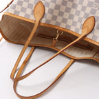 Louis Vuitton Neverfull GM Damier Azur Shoulder Bag in Beige N51108