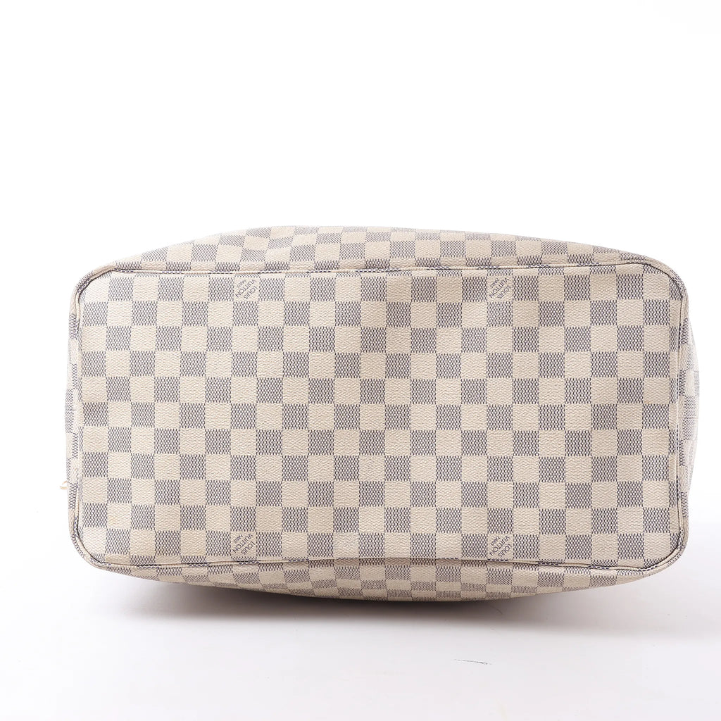 Louis Vuitton Neverfull GM Damier Azur Shoulder Bag in Beige N51108
