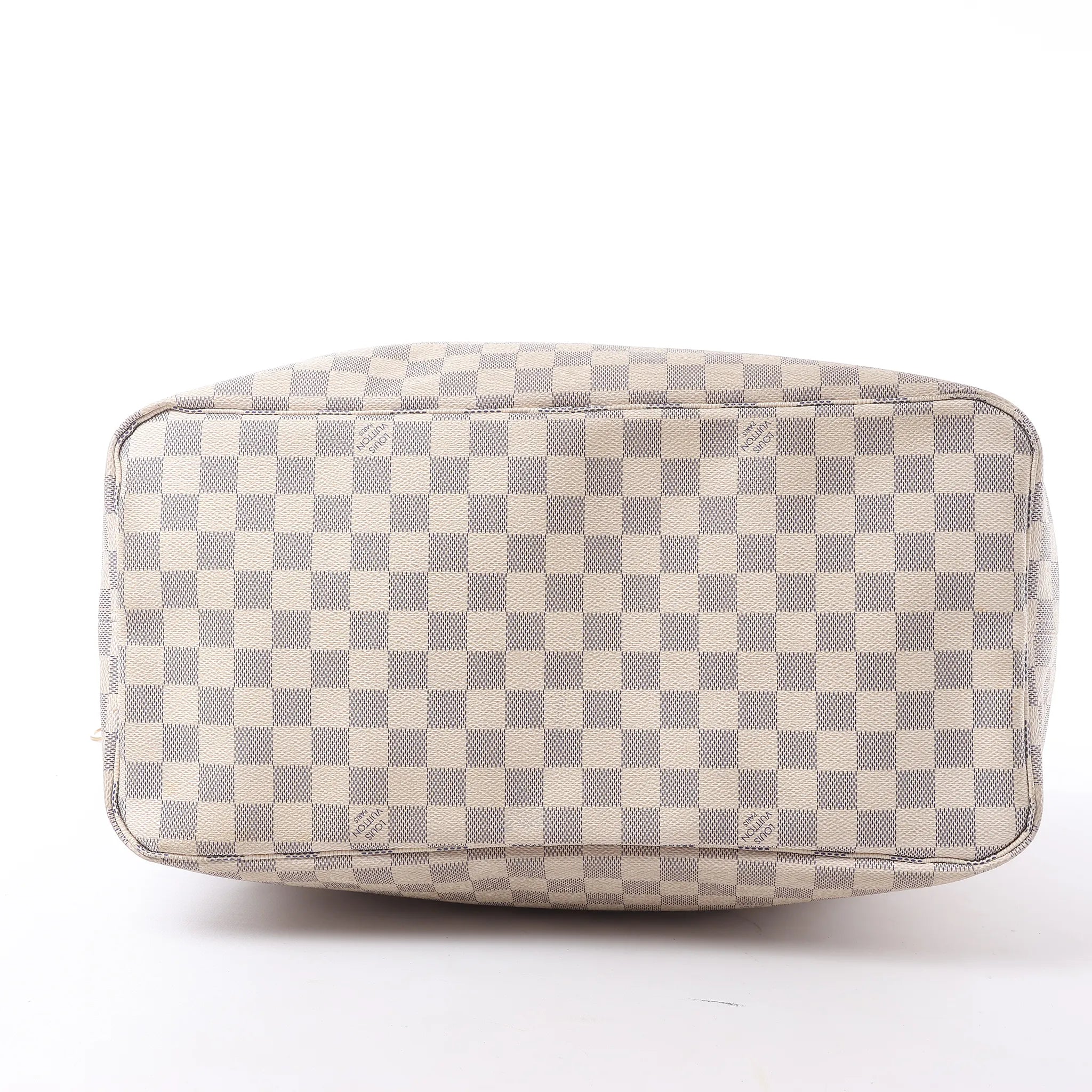 Louis Vuitton Neverfull GM Damier Azur Shoulder Bag in Beige N51108