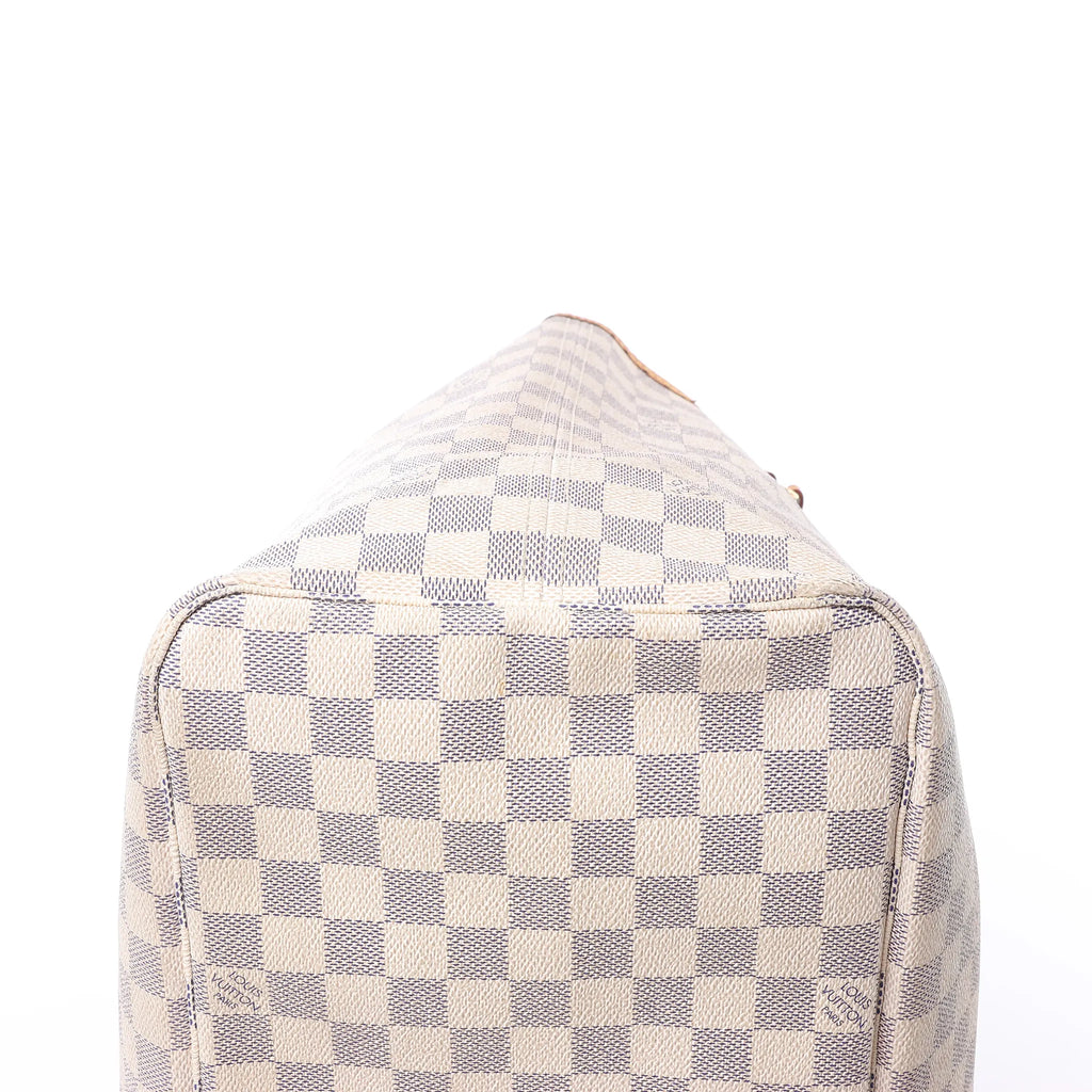 Louis Vuitton Neverfull GM Damier Azur Shoulder Bag in Beige N51108