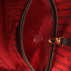 Bolso de Hombro Louis Vuitton Neverfull GM Damier Ebene en Marrón N51106