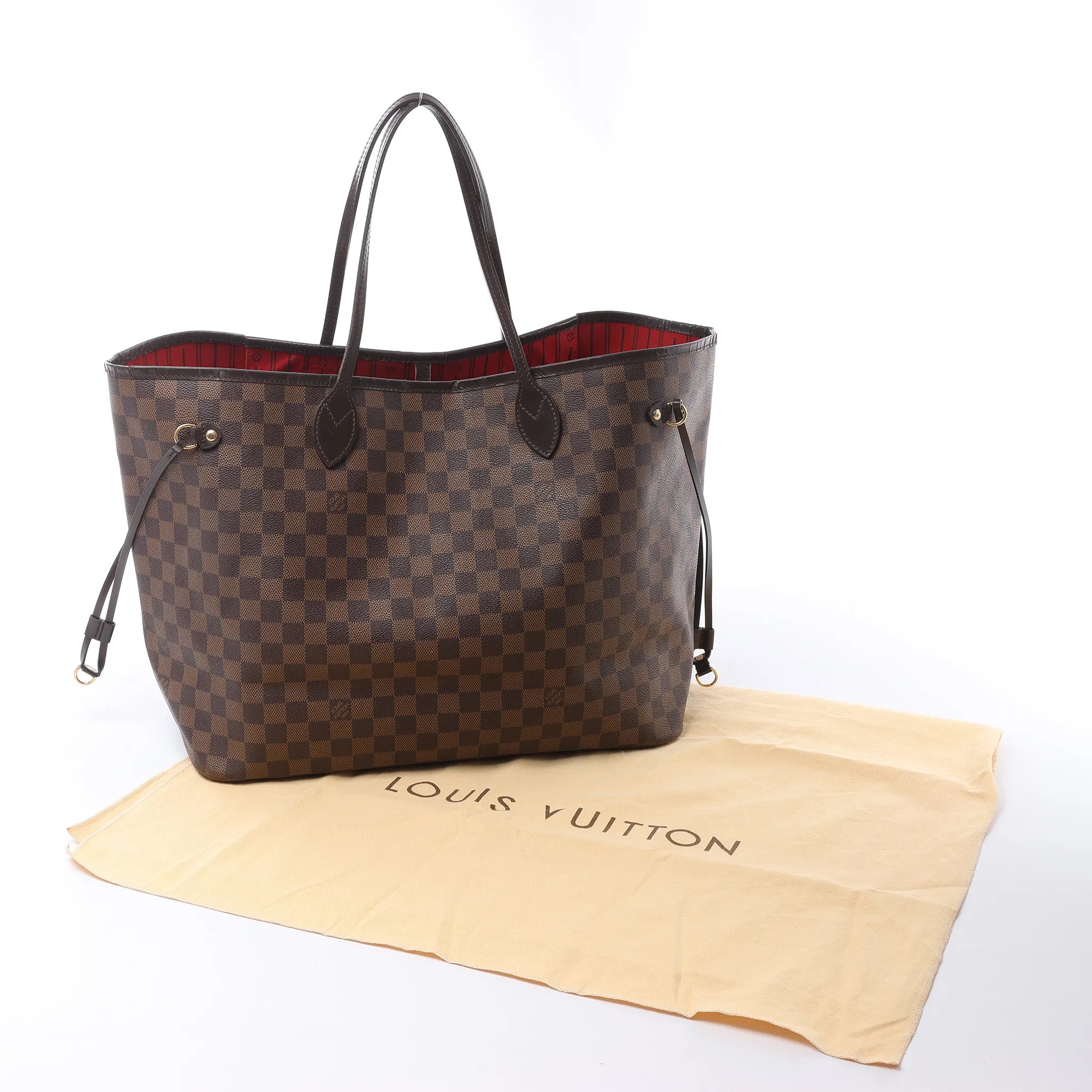 Louis Vuitton Neverfull GM Damier Ebene Shoulder Bag in Brown N51106