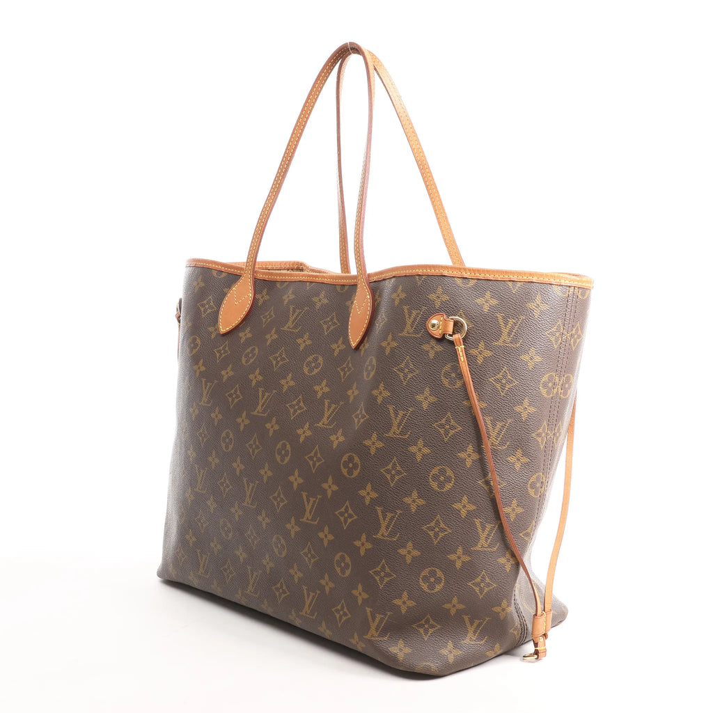 Louis Vuitton Neverfull GM Monogram Canvas Shoulder Bag in Brown M40157