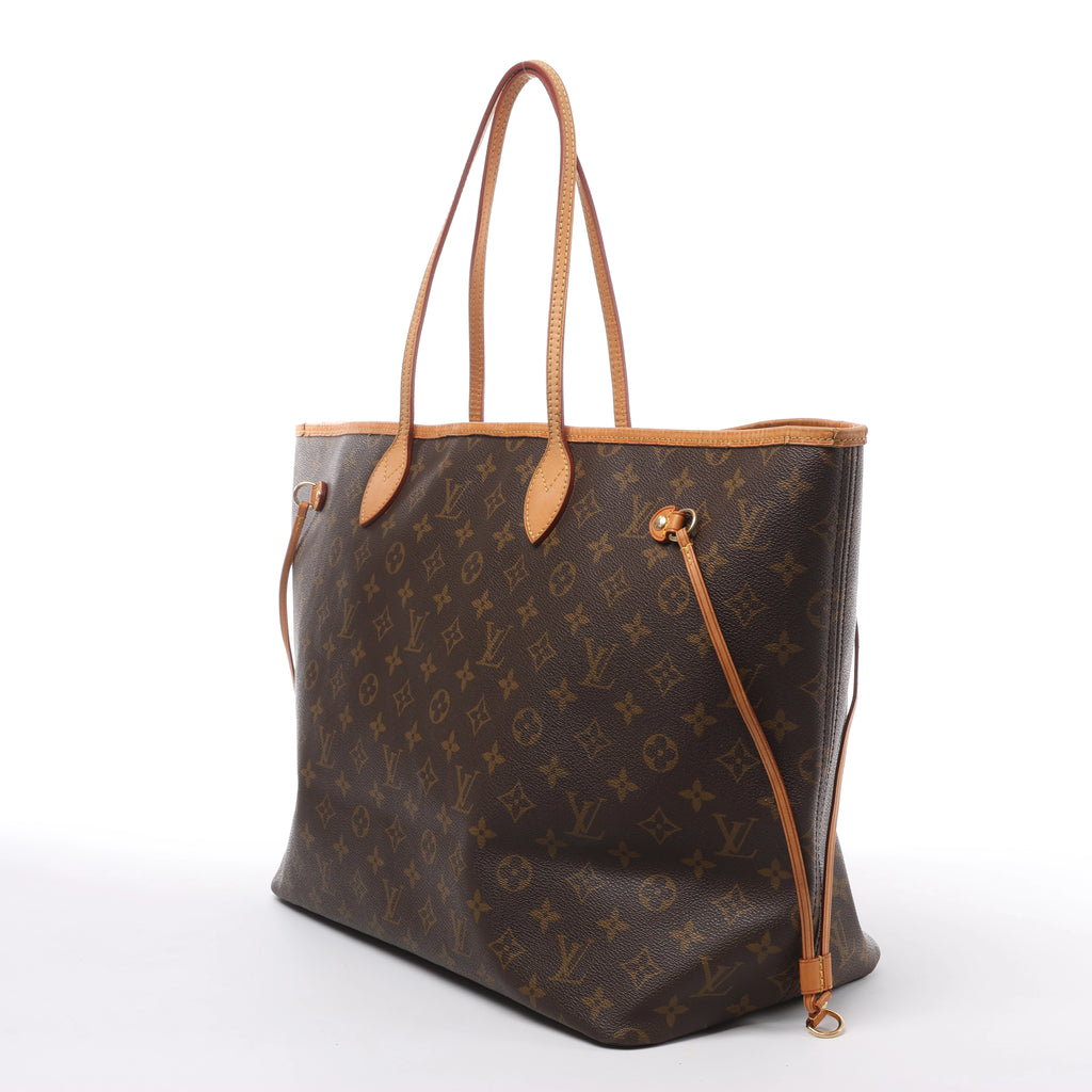 Louis Vuitton Neverfull GM Monogram Canvas Shoulder Bag in Brown M40157