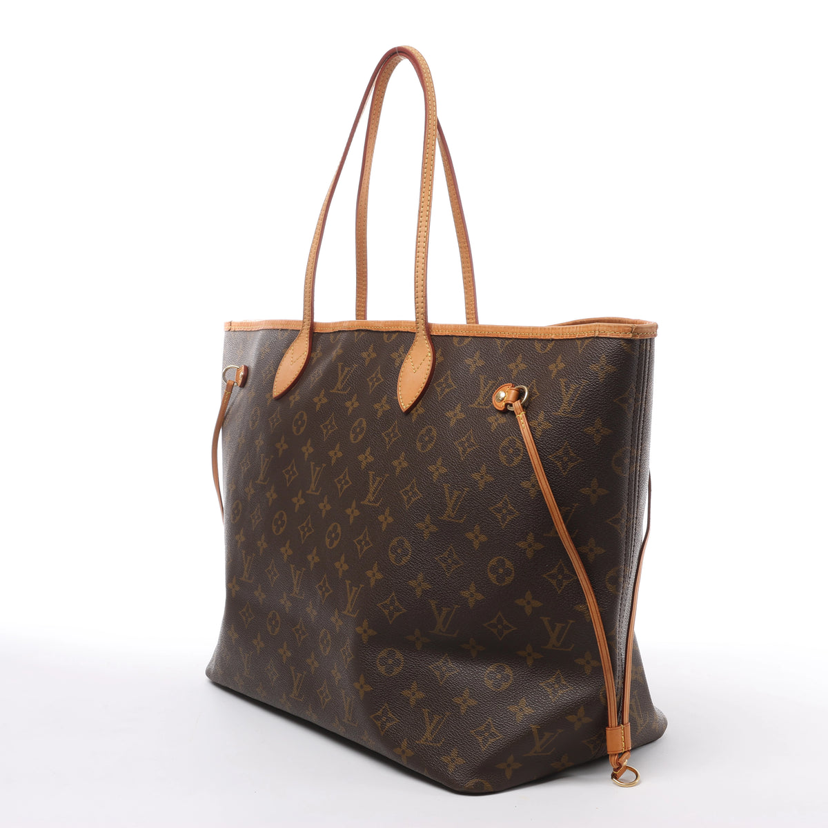Louis Vuitton Neverfull GM Monogram Canvas Shoulder Bag in Brown M40157