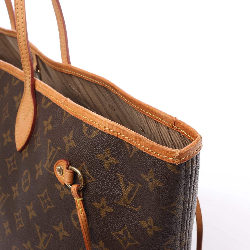 Louis Vuitton Neverfull GM Monogram Canvas Shoulder Bag in Brown M40157