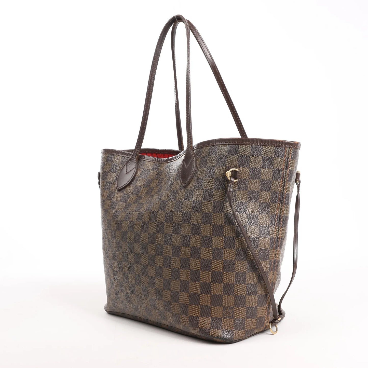 Louis Vuitton Neverfull MM Damier Ebene Shoulder Bag in Brown N51105