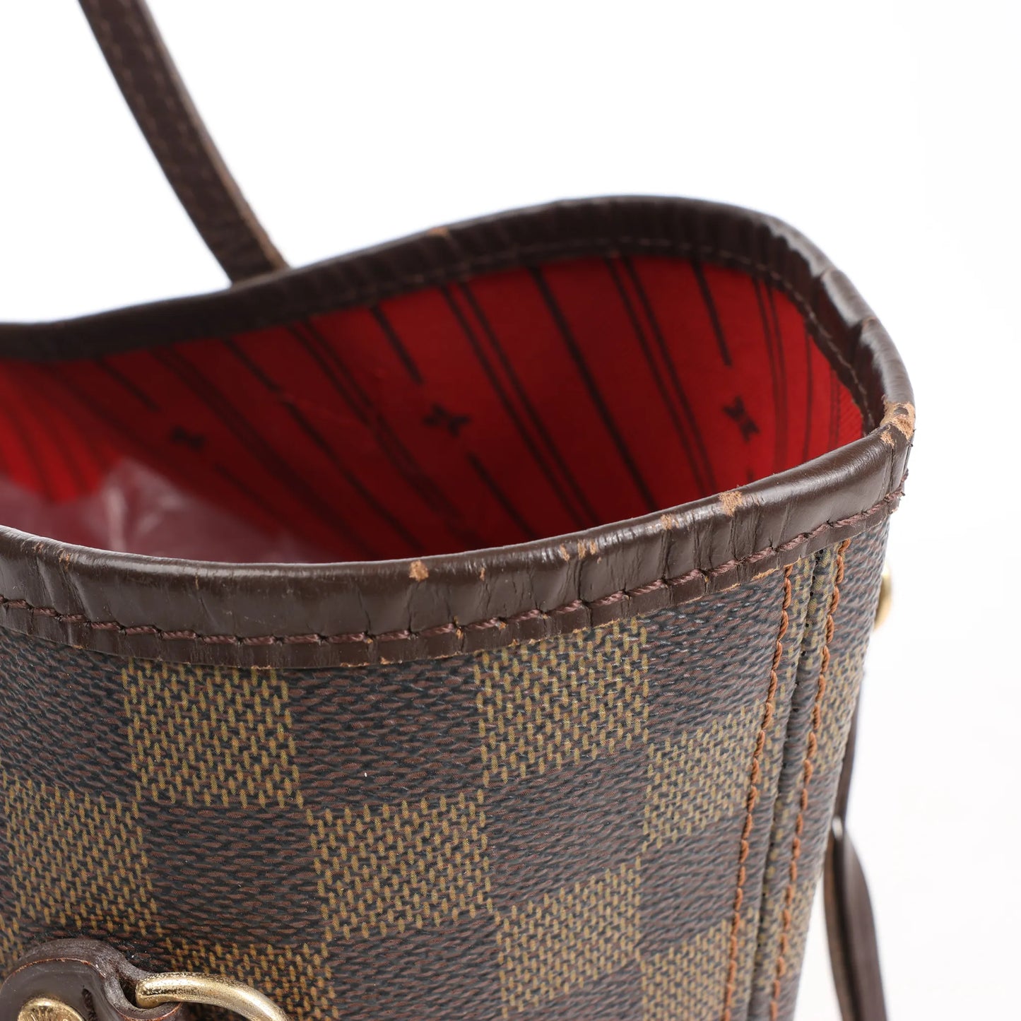 Louis Vuitton Neverfull MM Damier Ebene Shoulder Bag in Brown N51105