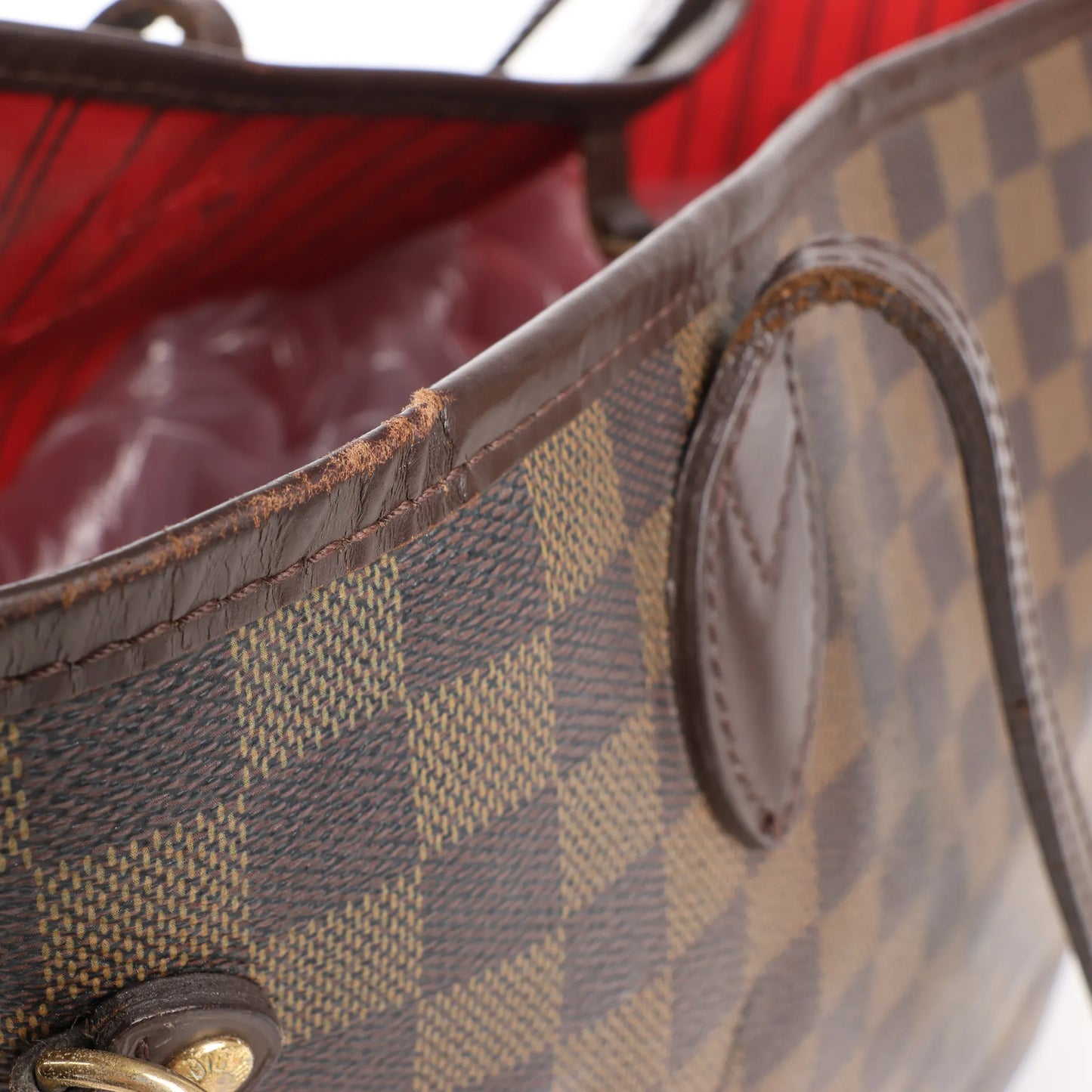 Louis Vuitton Neverfull MM Damier Ebene Shoulder Bag in Brown N51105