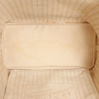 Louis Vuitton Neverfull MM Damier Azur Shoulder Bag in Beige N51107