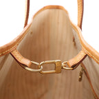 Louis Vuitton Neverfull MM Damier Azur Shoulder Bag in Beige N51107