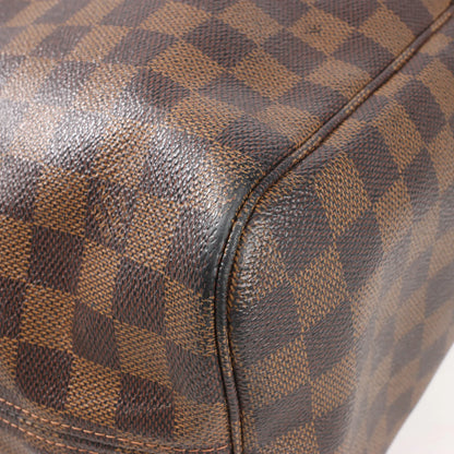 Louis Vuitton Damier Ebene Neverfull MM Shoulder Bag in Brown N51105