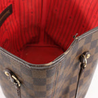 Louis Vuitton Damier Ebene Neverfull MM Shoulder Bag in Brown N51105
