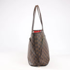 Louis Vuitton Damier Ebene Neverfull MM Shoulder Bag in Brown N51105
