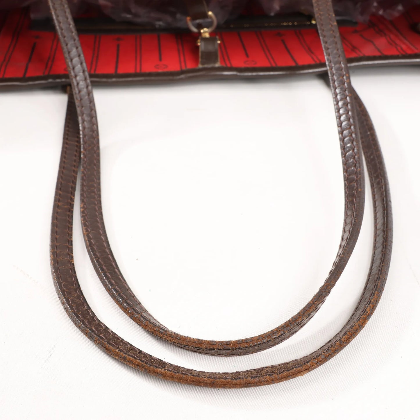 Louis Vuitton Damier Ebene Neverfull MM Shoulder Bag in Brown N51105