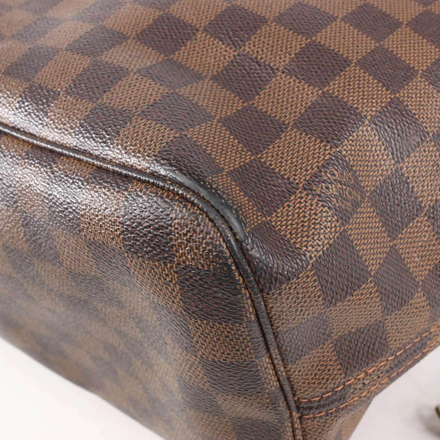 Louis Vuitton Damier Ebene Neverfull MM Shoulder Bag in Brown N51105