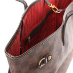 Louis Vuitton Neverfull MM Damier Ebene Shoulder Bag in Brown N51105